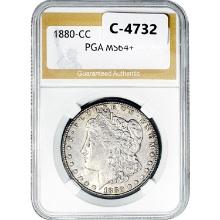 1880-CC Morgan Silver Dollar PGA MS64+