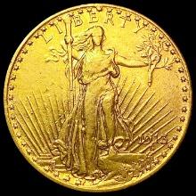 1913-D $20 Gold Double Eagle CLOSELY UNCIRCULATED