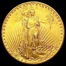 1924 $20 Gold Double Eagle CHOICE BU