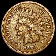1873 Indian Head Cent NEARLY UNCIRCULATED