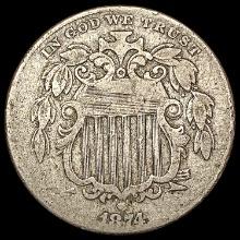 1874 Shield Nickel NICELY CIRCULATED