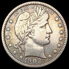 1907 Barber Quarter NEARLY UNCIRCULATED