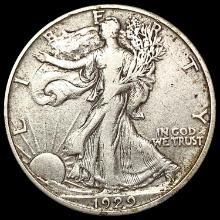 1929-D Walking Liberty Half Dollar NEARLY UNCIRCULATED