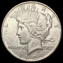 1924 Morgan Silver Dollar CLOSELY UNCIRCULATED