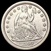 1849 Seated Liberty Dime UNCIRCULATED