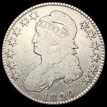 1820/19 Capped Bust Half Dollar LIGHTLY CIRCULATED