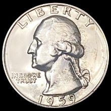 1959 Washington Silver Quarter CHOICE PROOF
