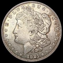 1921-D Morgan Silver Dollar CHOICE AU