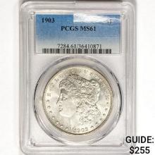 1903 Morgan Silver Dollar PCGS MS61