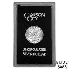 1882 Carson City Silver Morgan Dollar Uncirculated