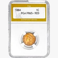 1884 Indian Head Cent PGA PR65+ RED