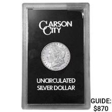 1882 Carson City Silver Morgan Dollar Uncirculated