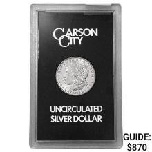 1883 Carson City Silver Morgan Dollar Uncirculated