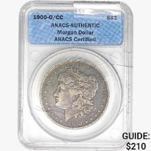 1900-O/CC Morgan Silver Dollar ANACS Authentic