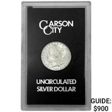 1884 Carson City Silver Morgan Dollar Uncirculated