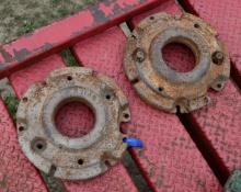 2 x John Deere Dubuque Front Wheel Weights