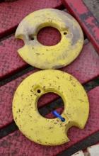 2 x John Deere H Front Wheel Weights