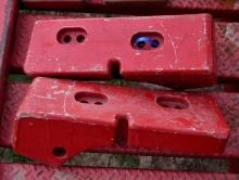 2 x IH Farmall Frame Weights