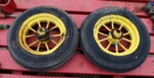 John Deere A Factory Front Round Spokes