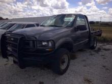 2003 FORD F250 FLATBED S.CAB PU