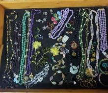 Case Lot Of Gemstone Jewelry