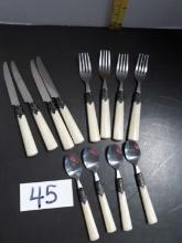 Roseland-White Stainless Cutlery