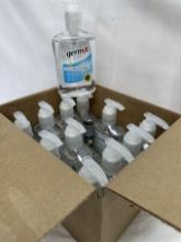 (12) GERM-X Moisturizing Original Hand Sanitizer (8oz Pump Lids)