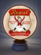 15" Regal Motor Oils, Gasoline & Kerosene Pump Globe