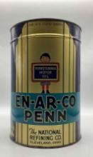 Penn-Eaton Superior Oil Works 5 Quart Oil Can