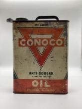 Conoco Anti-Squeak Motor Oil 1 Gallon Slim Can