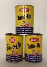 Three Graphic Casite Tune-Up Cans