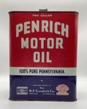 B.F. Goodrich Penrich Motor Oil 2 Gallon Can
