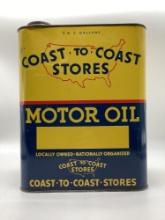 Coast to Coast Motor Oil 2 Gallon Can