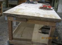 120"X48" Wood Table