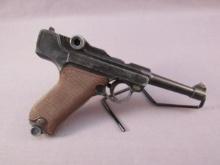 handgun: ERMA Model LA22, Semi-Auto Pistol, .22, 10 shot, 4.75" barrel, S#20099