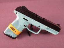 handgun: RUGER Model Security-9, Semi-auto Pistol, 9mm, 14 shot, 4" barrel, S#385-16757