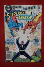 DC COMICS PRESENTS #49 | KEY BLACK ADAM VS SUPERMAN & SHAZAM | *ULTRA RARE MARK JEWELERS!*
