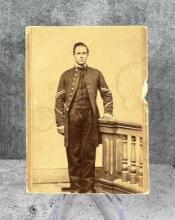 Identified Civil War KIA Soldier CDV Photo