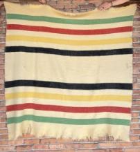 Wool Striped Trade Blanket