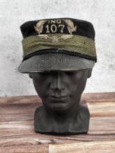 Civil War 107th Indiana Infantry Hat Kepi