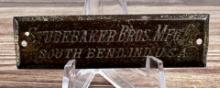 Studebaker Bros Carriage Buggy Plaque