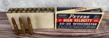 Peters 30-30 Winchester Rifle Ammo