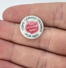 The Salvation Army Home Service Program Button