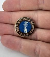 War Savings Service Button