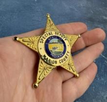 Marion County Indiana Special Deputy Badge