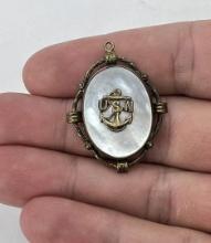 WW2 US Navy Sterling Silver Sweetheart Locket