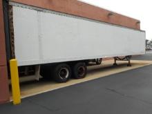 48' STORAGE TRAILER (BILL OF SALE ONLY - NO TITLE) EMPTY