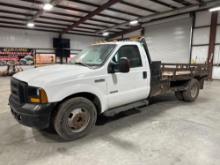 2006 Ford F350 Flatbed Truck