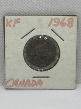 Canada 1968 5 Cent Coin