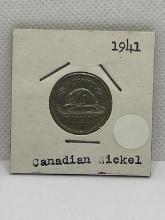 1941 Canadian 5 Cent Coin